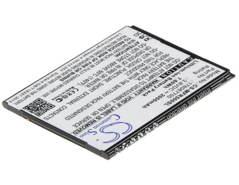 Batteria per telefono sfr 178067700 startrail 5 batteria