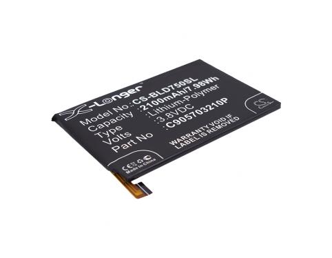 Batteria telefono blu studio x