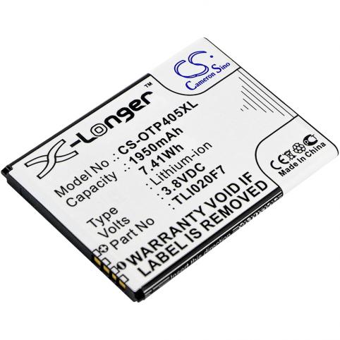 Batteria per telefono alcatel tli020f7 one touch pixi 4 5 batteria