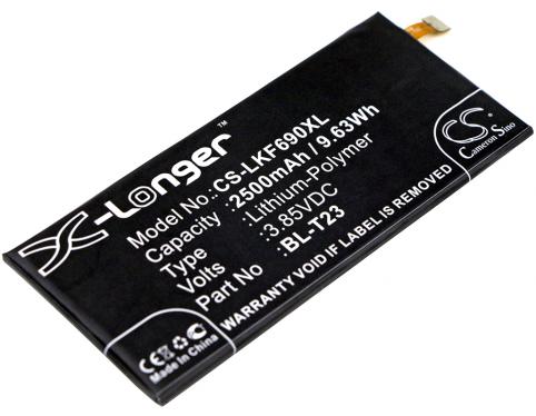 Batteria telefono lg x cam