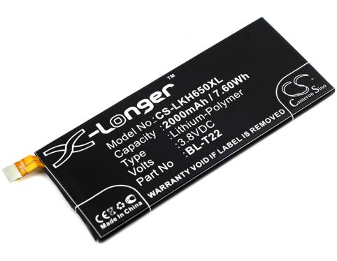 Batteria telefono lg zero