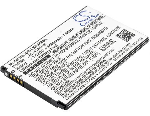 Batteria telefono lg x1