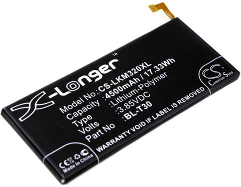 Batteria telefono lg x charge