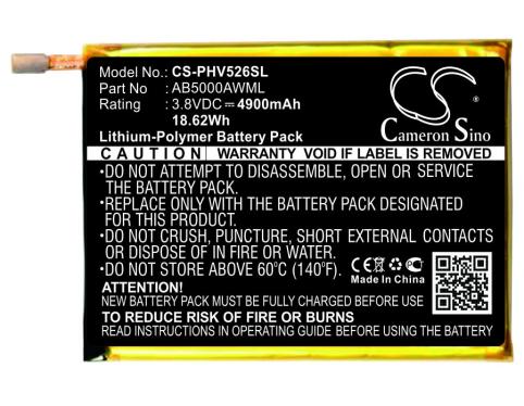 Batteria telefono philips v526