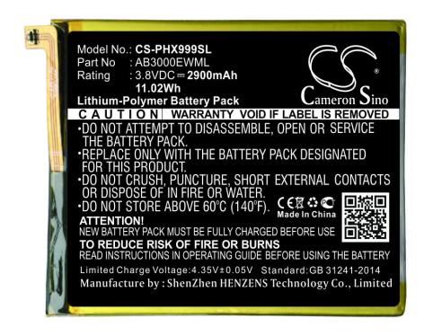Batteria telefono philips xenium i999