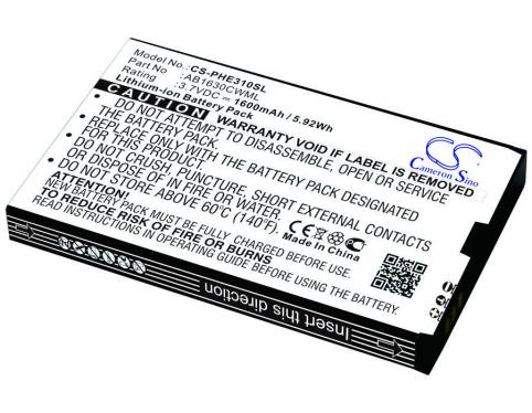 Batteria telefono philips xenium e330