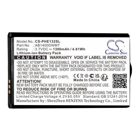 Batteria telefono philips xenium e132x
