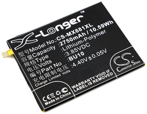 Batteria telefono meizu meilan u10