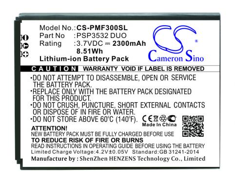 Batteria telefono prestigio muze a7
