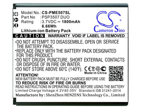 Batteria telefono prestigio psp3507 duo