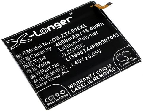 Batteria telefono zte axon max c2016