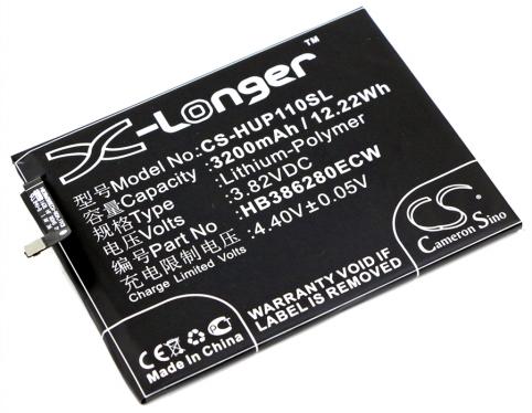 Batteria per telefono huawei hb386280ecw p10 batteria