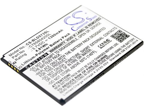 Batteria telefono blu d572