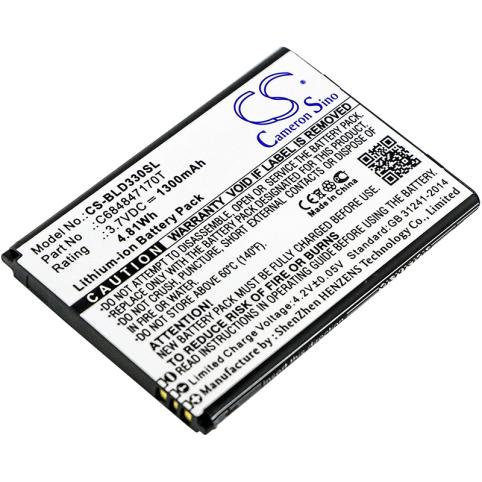 Batteria telefono blu d330