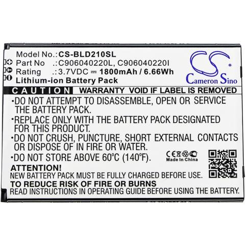 Batteria telefono blu diamond m
