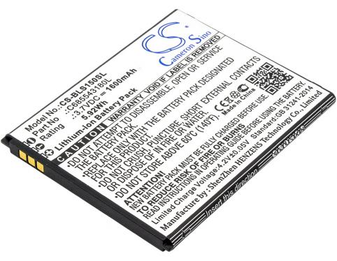 Batteria telefono blu s0150uu
