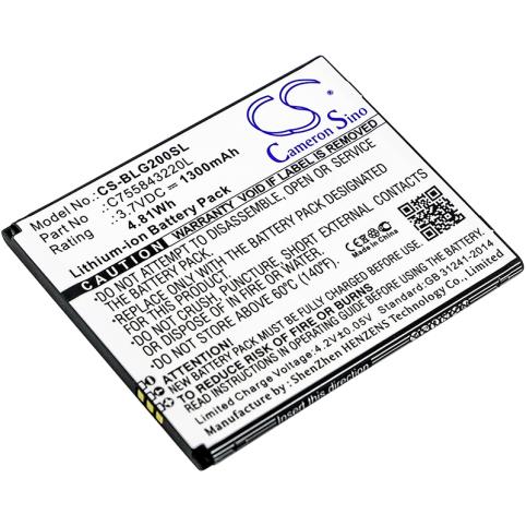 Batteria telefono blu s010q