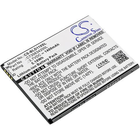 Batteria telefono blu studio m hd