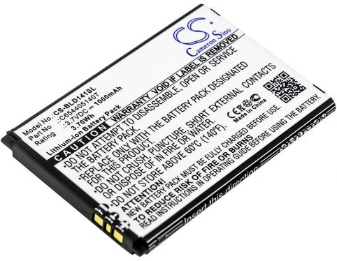 Batteria telefono blu d140k