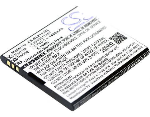 Batteria per telefono blu c535051145t yezz batteria