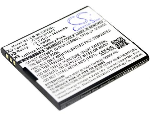 Batteria telefono blu dash l2
