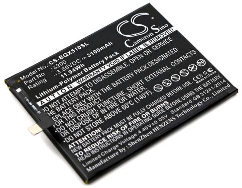 Batteria telefono bq aquaris x5 plus