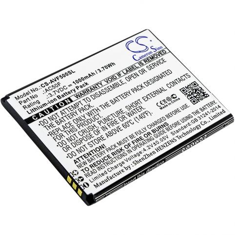 Batteria per telefono archos 50f neon ac50f batteria
