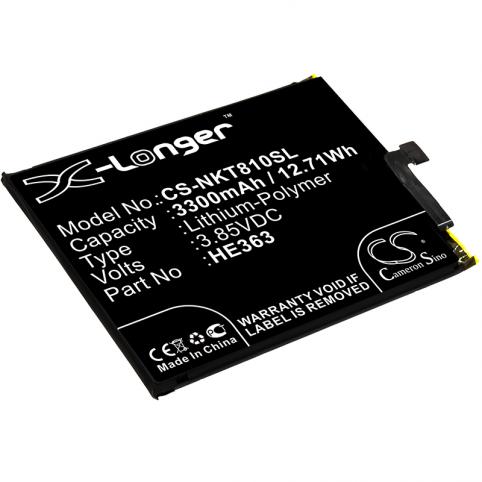 Batteria per telefono nokia he363 8.1 batteria