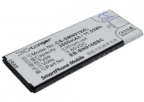 Batteria per telefono samsung batteria refc eb bn916bbc