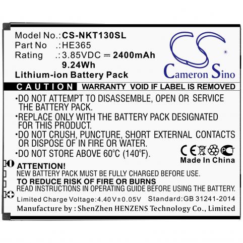 Batteria  nokia he365 nokia 1 plus