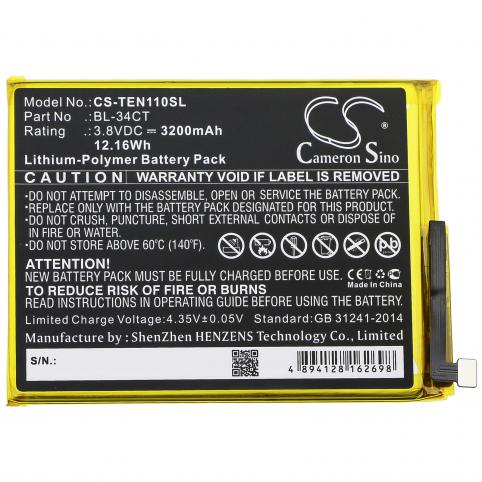 Batteria telefono tecno camon 11s