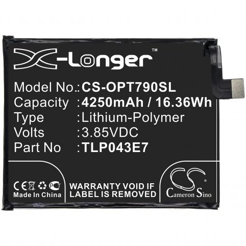 Batteria telefono alcatel t790s
