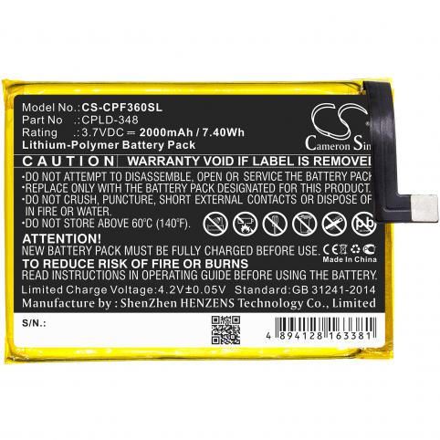 Batteria telefono coolpad 3602u