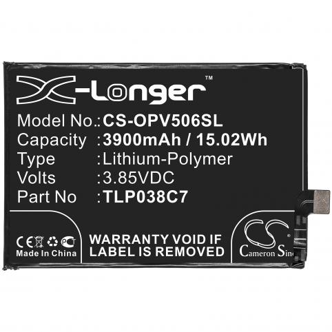 Batteria per telefono alcatel batteria refc tlp038c7