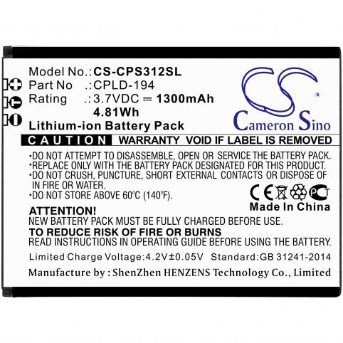 Batteria telefono coolpad 3312a