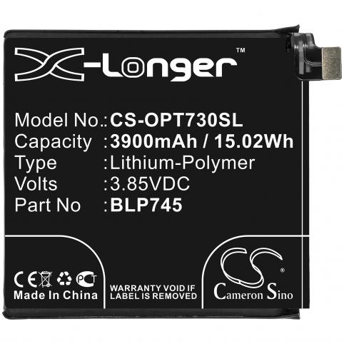 Batteria per telefono oneplus hd1910 hd1911 hd1913