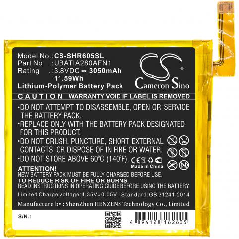 Batteria telefono sharp 605sh
