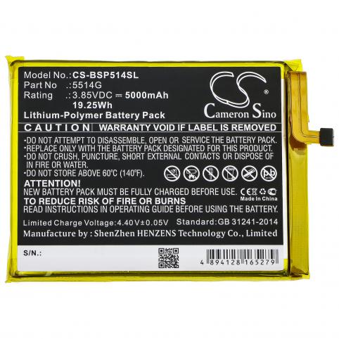 Batteria telefono bq strike power