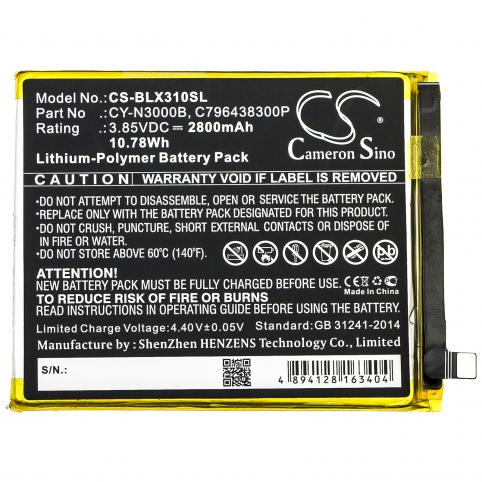 Batteria telefono blu vivo xi plus