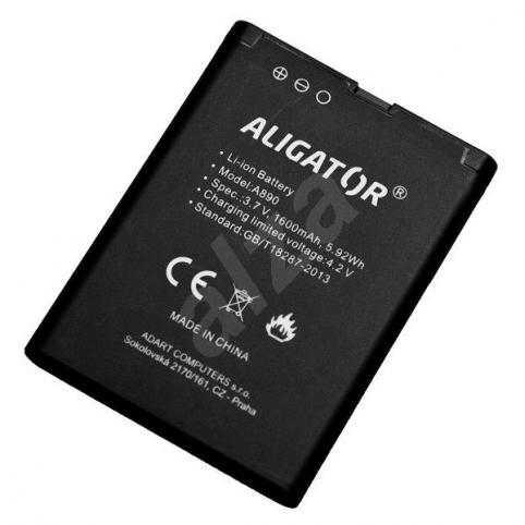 Batteria telefono aligator a900