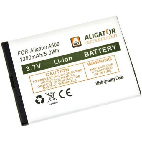 Batteria per telefono aligator a600 a610 batteria