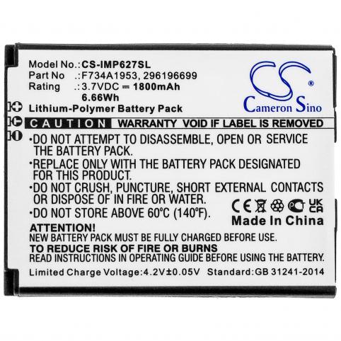 Batteria tpe terminale paiement ingenico imp627