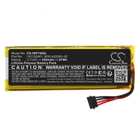 Batteria tpe terminale paiement ingenico roam rp750x
