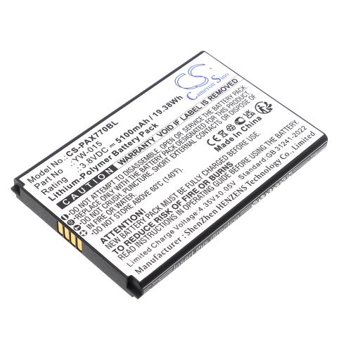 Batteria per pax yw 015 a77