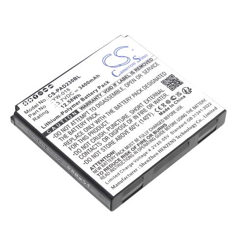 Batteria tpe terminale paiement pax d230