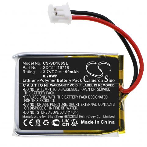 Batteria per sportdog sdt54 16718 yardtrainer yt 100 c