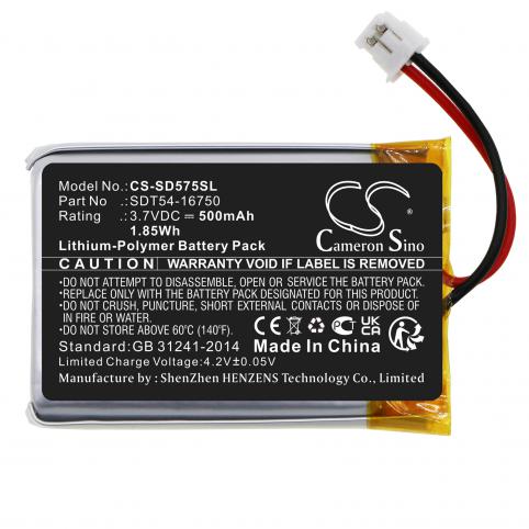 Batteria per sportdog sdt54 16750 sporttrainer sd 575 