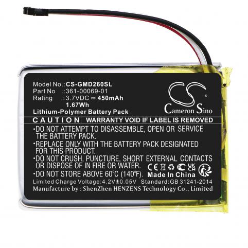 Batteria  garmin 361-00069-01 delta se dog training collar receiver