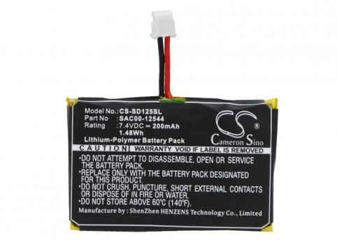Batteria per sportdog sac00 12544 sd 1225 trainer rece