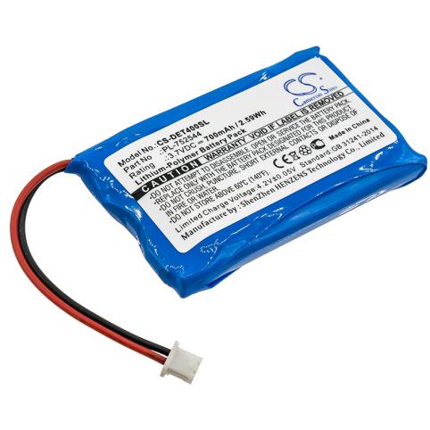 Batteria  educator pl-752544 et-400 transmitters
